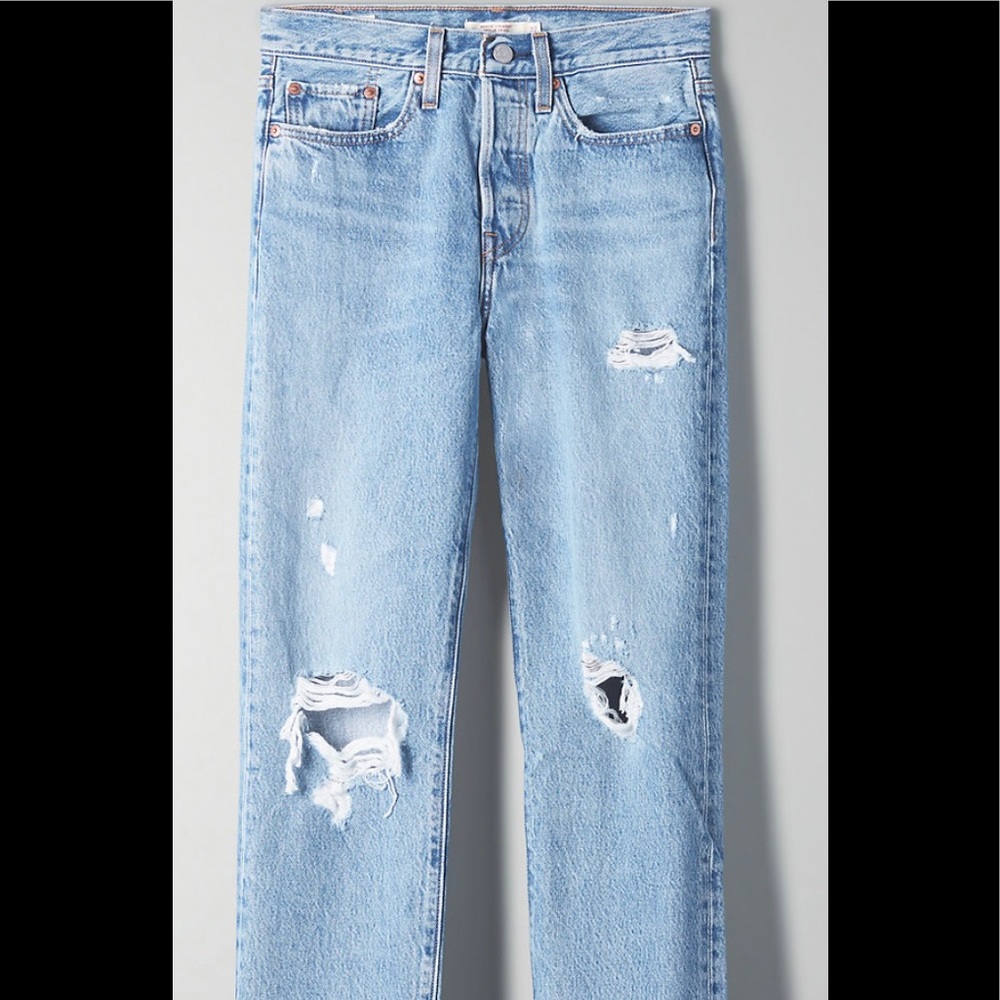 Original 501 button fly vintage jeans